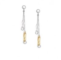 Orecchini Nomination Donna in Acciaio Zirconia 130335/023 - 130335/023